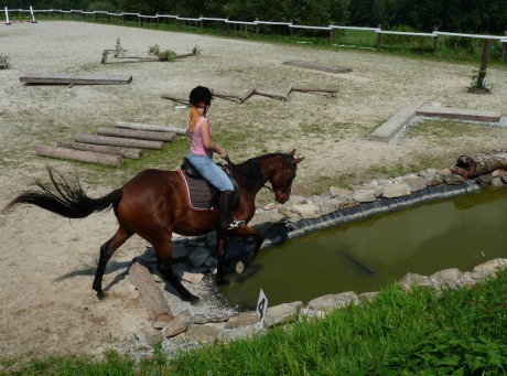 Haňa coby spolehlivý parťák v Extreme Trailu